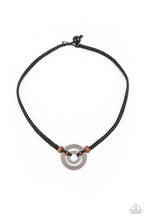 Load image into Gallery viewer, Rural Reef Black Urban Necklace Paparazzi Accessories. Subscribe &amp; Save. #P2UR-BKXX-172XX
