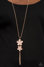 Load image into Gallery viewer, Paparazzi Perennial Powerhouse Rose Gold Moonstone Necklace. Subscribe &amp; Save. #P2WH-GDRS-158XX
