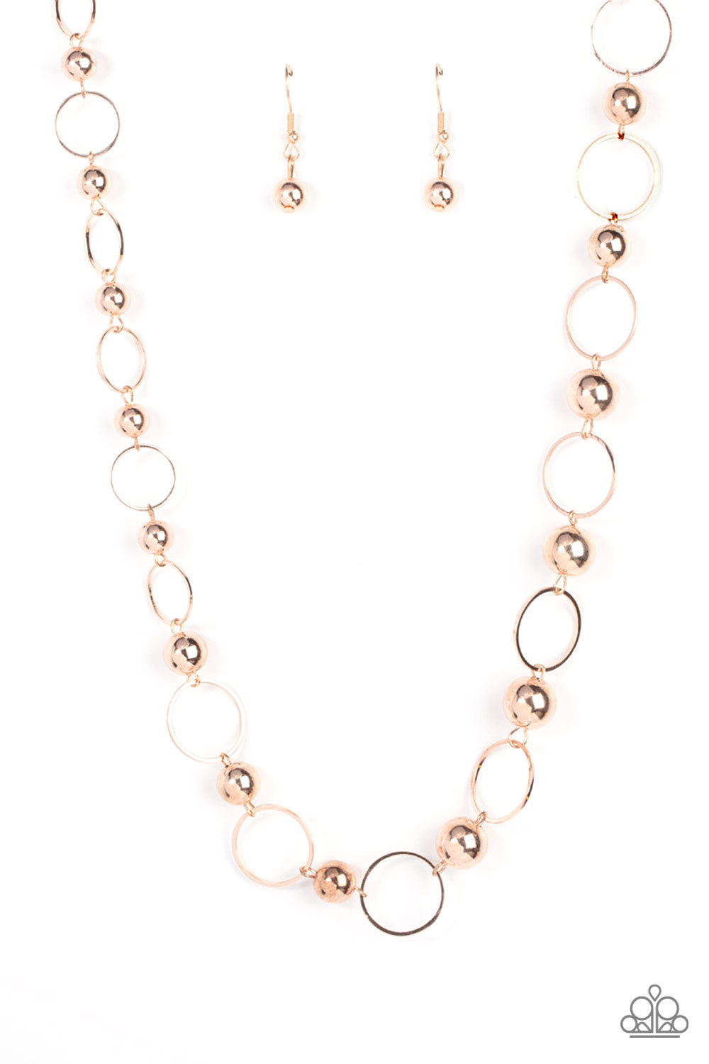 Metro Milestone Rose Gold Necklace Paparazzi Jewelry. Subscribe & Save. 