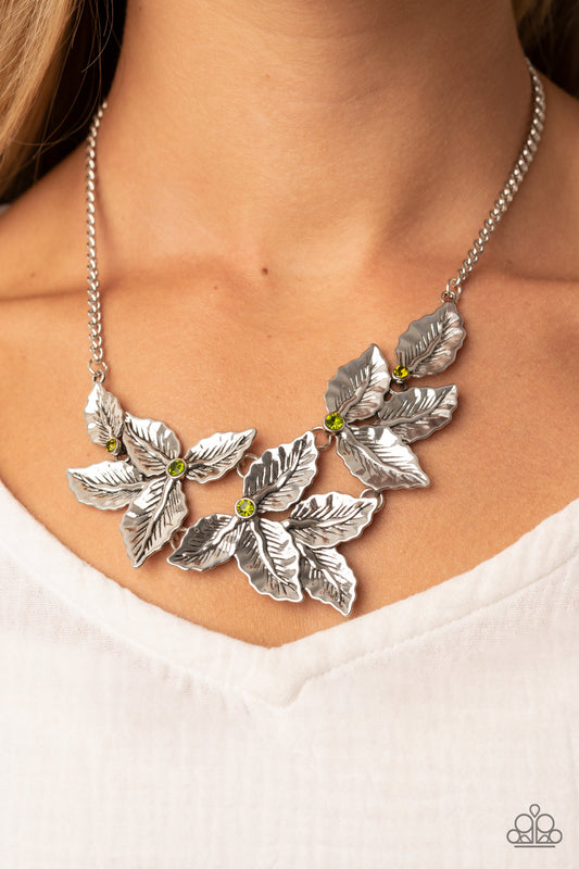 Paparazzi Holly Heiress Green Necklace. Subscribe & Save. #P2RE-GRXX-247XX
