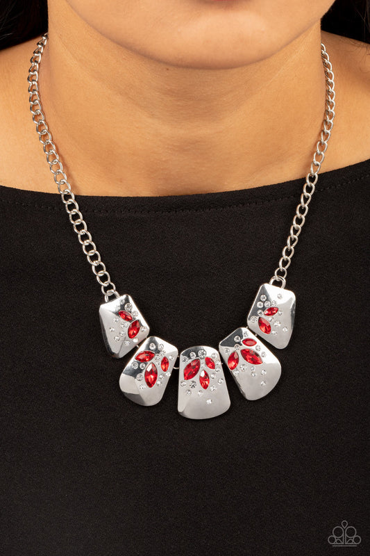 Jubilee Jingle Red Necklace Paparazzi Accessories. #P2RE-RDXX-213XX. Subscribe & Save.