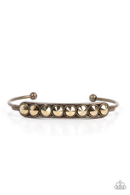 Paparazzi Vertigo Views Brass Cuff Bracelet
