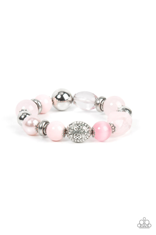 Paparazzi Tonal Takeover Pink Bracelet. Subscribe & Save. $8 Jewelry. Opaque stretchy bracelet
