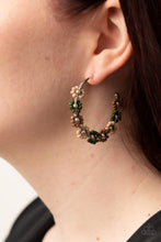 Load image into Gallery viewer, Paparazzi Growth Spurt - Green Earrings

