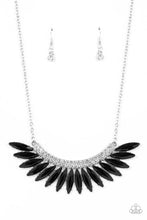 Load image into Gallery viewer, Paparazzi Flauntable Flamboyance Black Necklace. Subscribe &amp; Save. #P2ED-BKXX-189XX.

