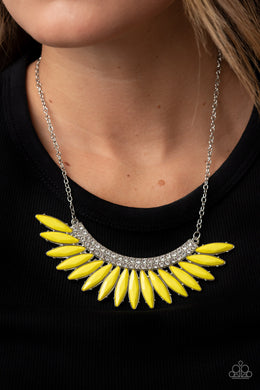 Flauntable Flamboyance Yellow Short Necklace Paparazzi Accessories. Subscribe & Save.