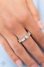 Load image into Gallery viewer, Paparazzi May 2022 Fashion Fix Ring: &quot;Wedded Bliss&quot; (P4RE-WTXX-499HU). Dainty. Free Shipping
