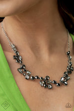 Load image into Gallery viewer, Paparazzi Fashion Fix &quot;Welcome to the Ice Age Silver Necklace&quot; (P2ED-SVXX-224IZ) 
