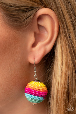 Paparazzi Zest Fest Multi Earrings. Subscribe & Save. #P5SE-MTXX-147XX. Colorful Sphere