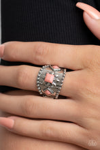 Load image into Gallery viewer, Daisy Diviner - Pink Ring Paparazzi Accessories. Get Free Shipping! #P4WH-PKXX-235XX
