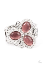 Load image into Gallery viewer, Paparazzi Bewitched Blossoms - Purple Moonstone Floral Ring. Subscribe &amp; Save. #P4WH-PRXX-190XX
