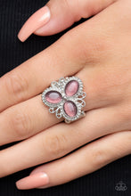 Load image into Gallery viewer, Bewitched Blossoms - Purple Ring Paparazzi Accessories. Subscribe and Save! #P4WH-PRXX-190XX
