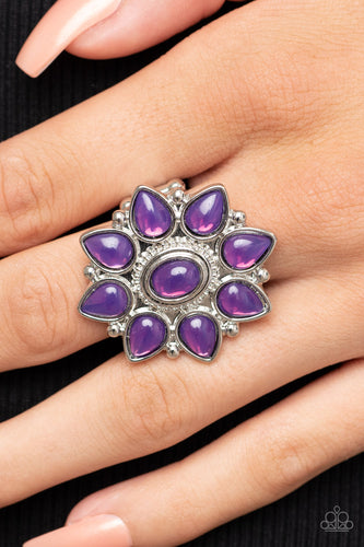 Paparazzi Enchanted Orchard - Purple Ring. #P4SE-PRXX-100XX. Get Free Shipping