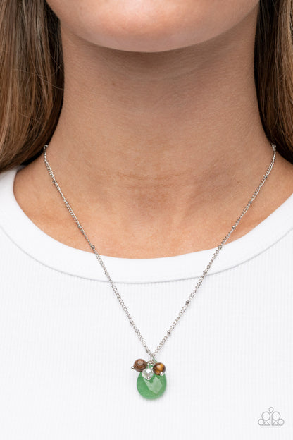 Paparazzi Cherokee Canyon Green Necklace. Subscribe & Save. #P2SE-GRXX-248XX