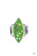 Load image into Gallery viewer, Paparazzi Oceanic Odyssey Green Ring. #P4SE-GRXX-133XX. Get Free Shipping. 
