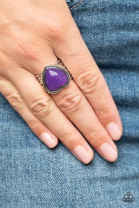Paparazzi Stone Age Admirer Purple Ring. Subscribe & Save. #P4SE-PRXX-098XX. Subscribe & Save.