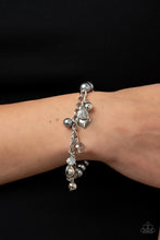 Load image into Gallery viewer, Paparazzi Adorningly Admirable - Silver Bracelet with Charms. Subscribe &amp; Save. #P9RE-SVXX-306XX
