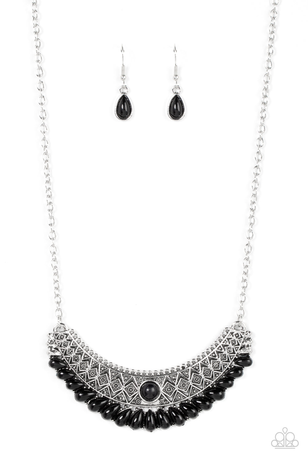 Abundantly Aztec Black Short Necklace For Women. Subscribe & Save. #P2SE-BKXX-305XX
