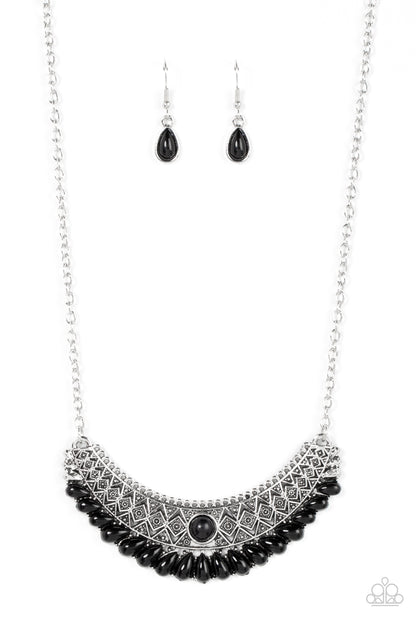 Abundantly Aztec Black Short Necklace For Women. Subscribe & Save. #P2SE-BKXX-305XX