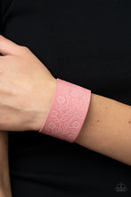 Load image into Gallery viewer, Paparazzi Rosy Wrap Up - Pink Bracelet. Wrap Bracelet. #P9UR-PKXX-144XX. Get Free Shipping.
