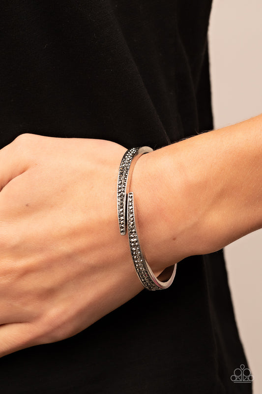 Deco Drama - Silver Bracelet Paparazzi Accessories #P9ED-SVXX-128XX