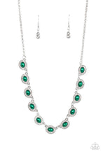 Load image into Gallery viewer, Paparazzi Modest Masterpiece Green Necklace. #P2RE-GRXX-254XX. Subscribe &amp; Save.
