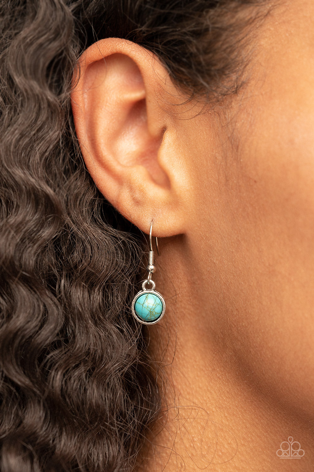 Mojave Mountaineer Blue Necklace. Includes free earrings. Paparazzi $8 Jewelry. Get Free Shipping