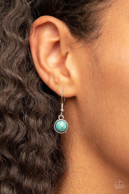 Mojave Mountaineer Blue Necklace. Includes free earrings. Paparazzi $8 Jewelry. Get Free Shipping