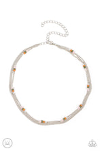 Load image into Gallery viewer, Paparazzi Bountifully Beaded Multi Choker Necklace. Subscribe &amp; Save. #P2CH-MTXX-026XX
