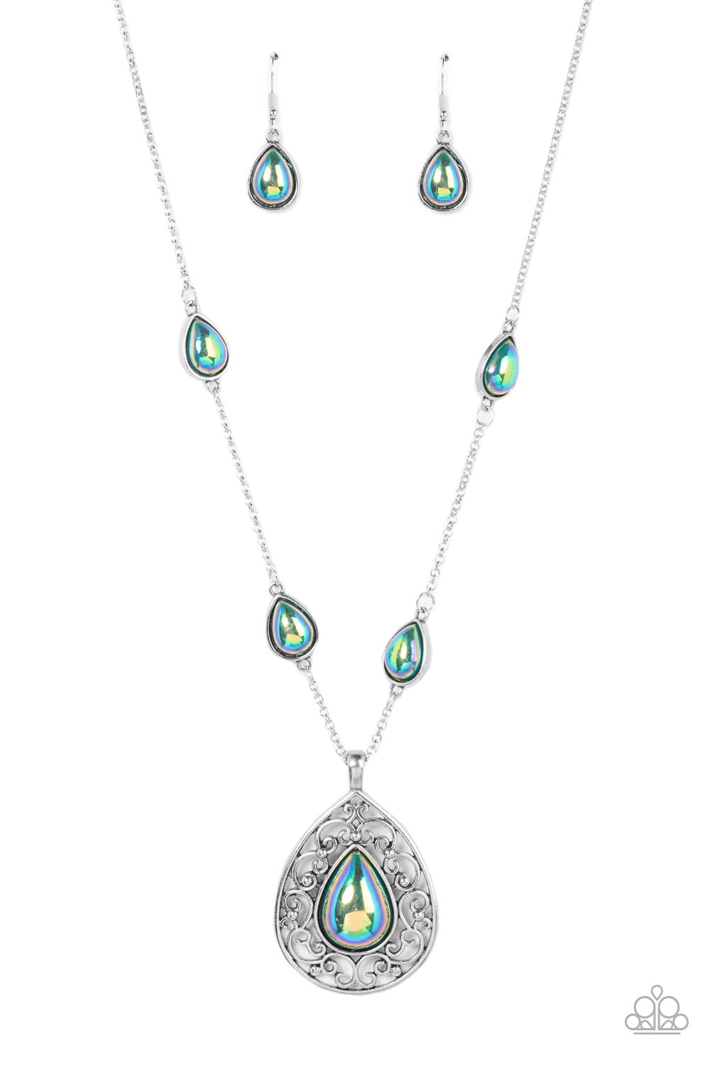 Paparazzi Magical Masquerade Green Necklace. #P2WH-GRXX-377XX. Subscribe & Save. 