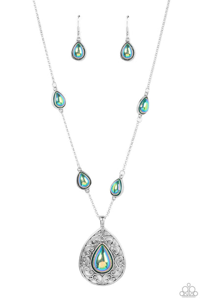 Paparazzi Magical Masquerade Green Necklace. #P2WH-GRXX-377XX. Subscribe & Save. 
