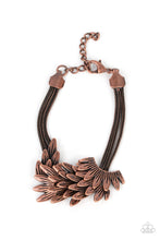 Load image into Gallery viewer, BOA and Arrow Copper Bracelet Paparazzi Accessories. #P9SE-CPXX-117XX. Free Shipping
