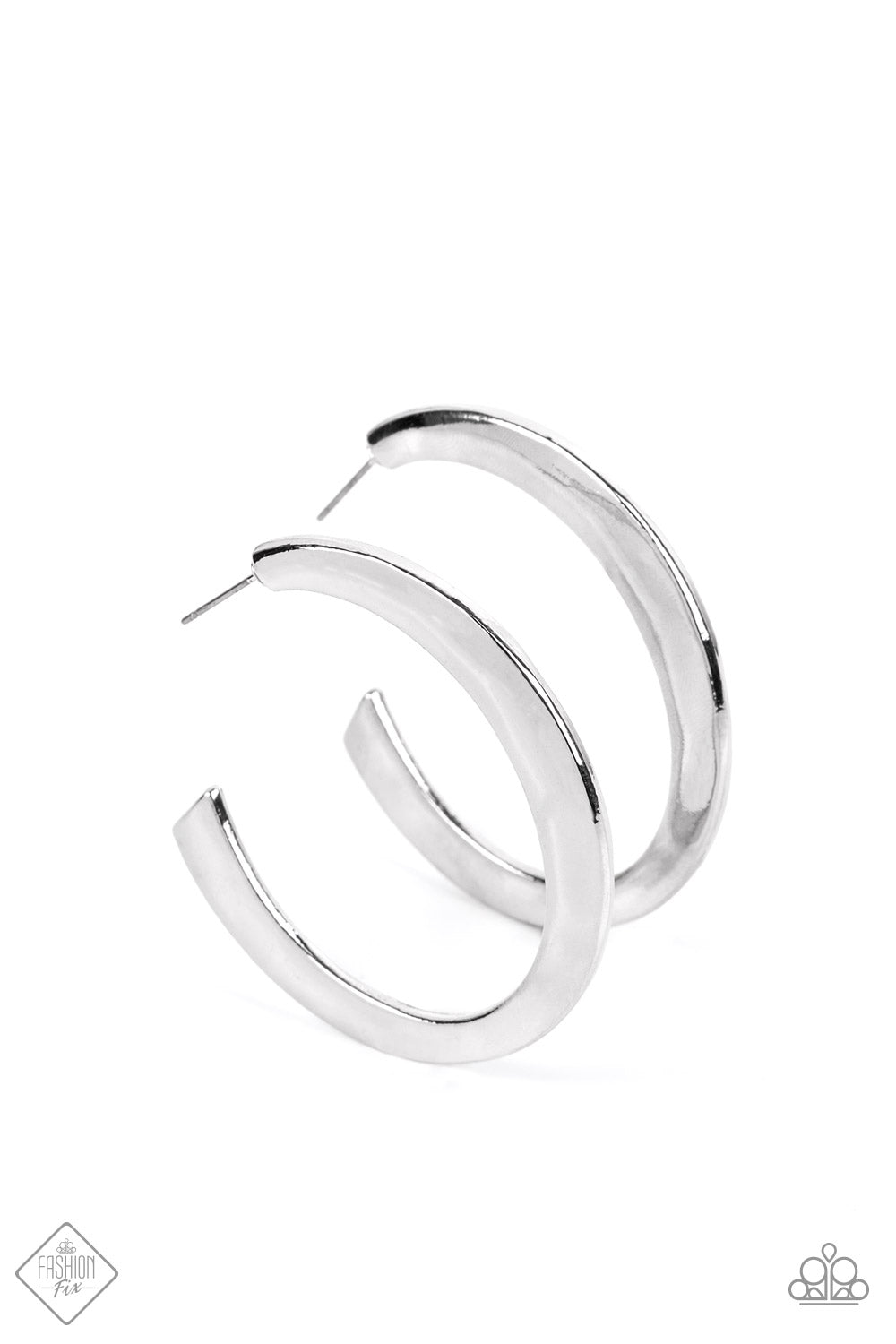Paparazzi Learning Curve Silver Earring. #P5HO-SVXX-323JO. Get Free Shipping. 