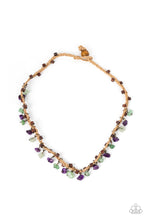 Load image into Gallery viewer, Paparazzi Canyon Voyage Multi Necklace. Subscribe &amp; Save. #P2UR-MTGR-044XX. Twine Fringe
