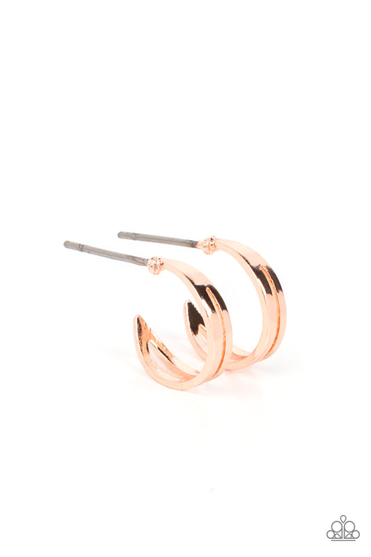 SMALLEST of Them All Gold Dainty Hoop Earrings Paparazzi Accessories. Free Shipping.