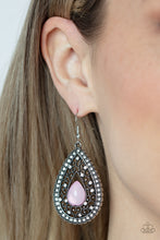 Load image into Gallery viewer, Cloud Nine Couture Pink Earrings Paparazzi Accessories. #P5WH-PKXX-268XX. Get Free Shipping
