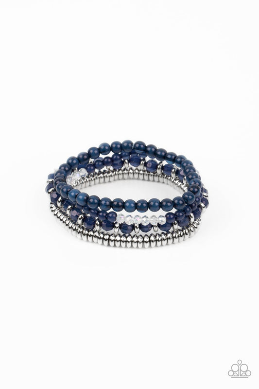 Destination Dreamscape Blue Stretchy Bracelet. Subscribe & Save. #P9WH-BLXX-271XX