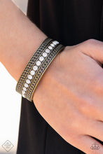 Load image into Gallery viewer, Paparazzi Grit Goals - Brass Bracelets. Subscribe &amp; Save. #P9ST-BRXX-013IJ
