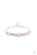Load image into Gallery viewer, Lusty Luster Pink Bracelet Paparazzi Accessories. Get Free Shipping. #P9WH-PKXX-298XX
