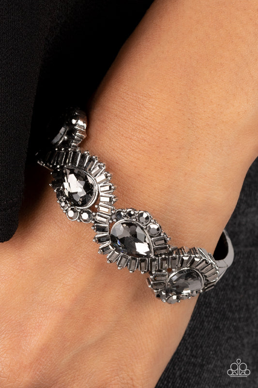For the Win Silver Hinged Closure Bracelet Paparazzi Accessories. Get Free Shipping. 