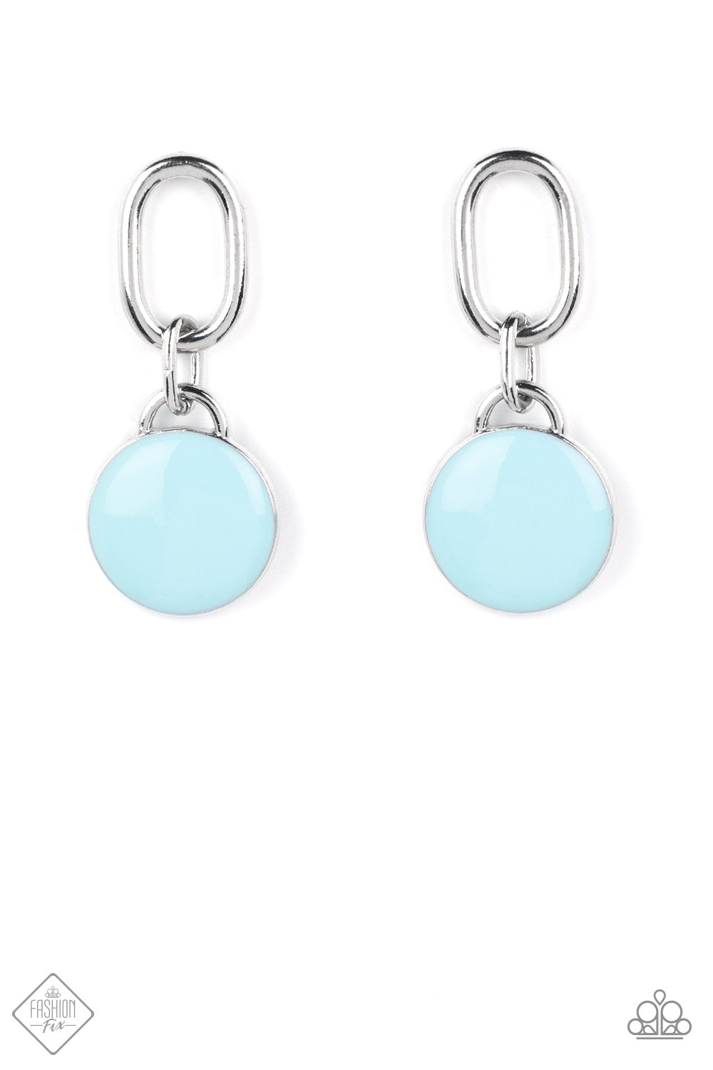 Drop a TINT Pastel Blue Post Earrings Paparazzi Accessories. Get Free Shipping. #P5PO-BLXX-148IG