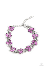 Load image into Gallery viewer, Vineyard Variety Purple Floral Bracelet Paparazzi Accessories. #P9WH-PRXX-273XX. Free Shipping.
