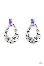 Load image into Gallery viewer, Metro Meltdown Pink Post Earrings Paparazzi Accessories. Get Free Shipping. #P5PO-PKXX-080XX
