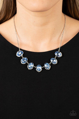 Unleash Your Sparkle Blue Necklace Paparazzi Accessories. Subscribe & Save. #P2RE-BLXX-379XX