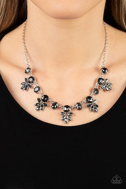 Prismatic Proposal Silver Necklace Paparazzi Accessories. Get Free Shipping. #P2RE-SVXX-450XX