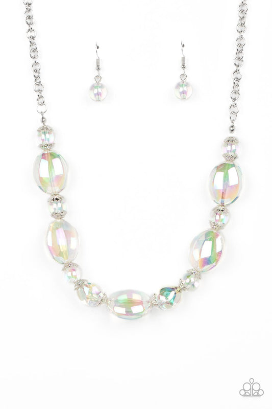 Paparazzi Prismatic Magic Multi Necklace. #P2ST-MTXX-093HL. Subscribe & Save.