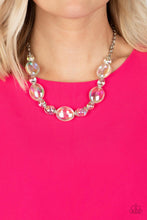 Load image into Gallery viewer, Prismatic Magic Multi Iridescent Short Necklace Paparazzi Accessories. #P2ST-MTXX-093HL
