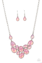 Load image into Gallery viewer, Keeps GLOWING and GLOWING Pink Necklace Paparazzi Accessories. Ships Free. #P2WH-PKXX-464XX
