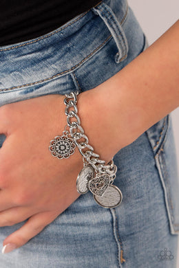 Complete CHARM-ony Silver Bracelet Paparazzi Accessories. #P9WH-SVXX-244XX. Subscribe & Save