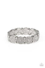 Load image into Gallery viewer, Paparazzi Palace Intrigue White Bracelet. Get Free Shipping. #P9RE-WTXX-522XX
